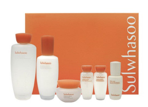 Sulwhasoo Consonant Set of 2(Concentrated Essential Comfort Balancing Water 15ml x 1. Essential Comfort Balancing Emulsion 15ml x 1. Essential Firming Cream EX 15ml x 1. First Care Activating Serum VI 8ml x 1.)