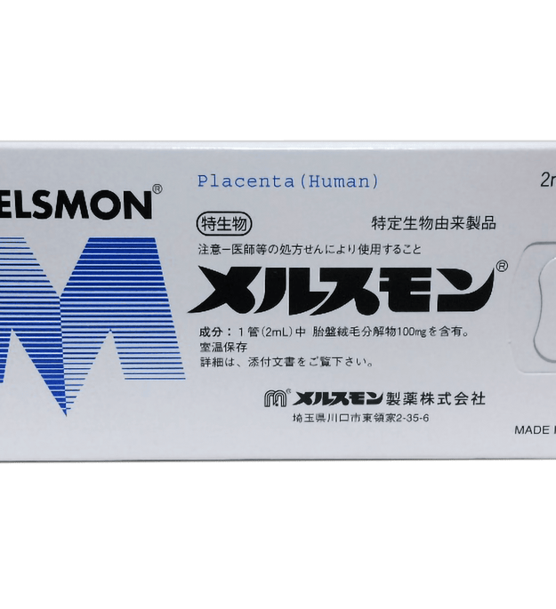 MELSMON placenta extract for skin rejuvenation, anti-aging, and wellness support.