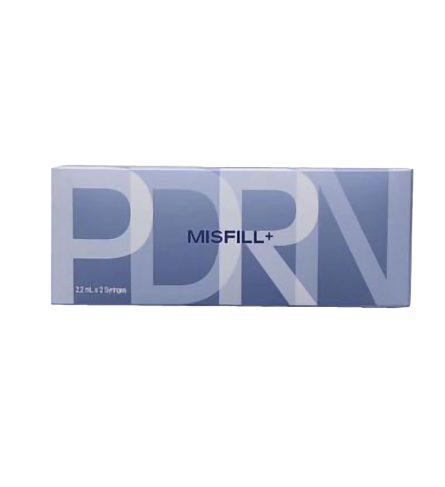 Misfill+ PDRN skin rejuvenation treatment for improved elasticity and hydration.