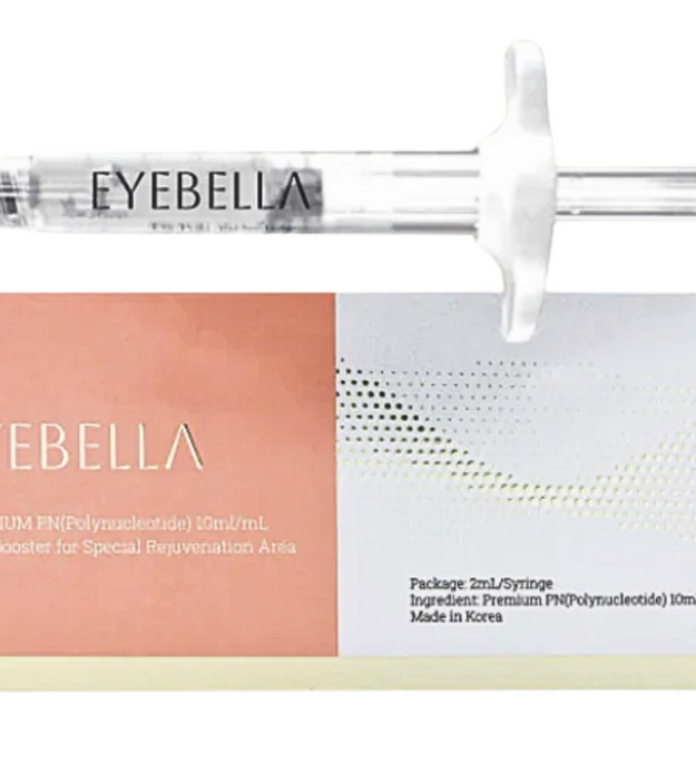 Eyebella in sleek packaging, ideal for under-eye wrinkle treatment and dark circle correction.