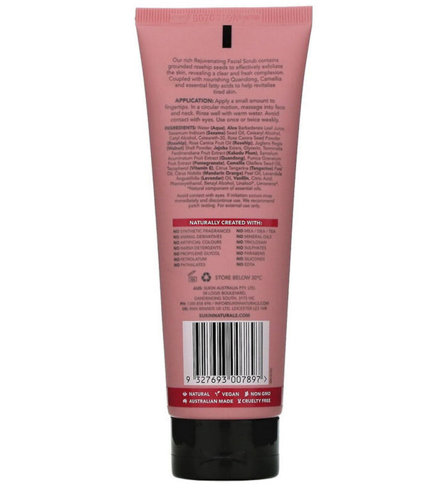 Scrub viso ringiovanente per la pelle Tipi di pelle secca e stressata