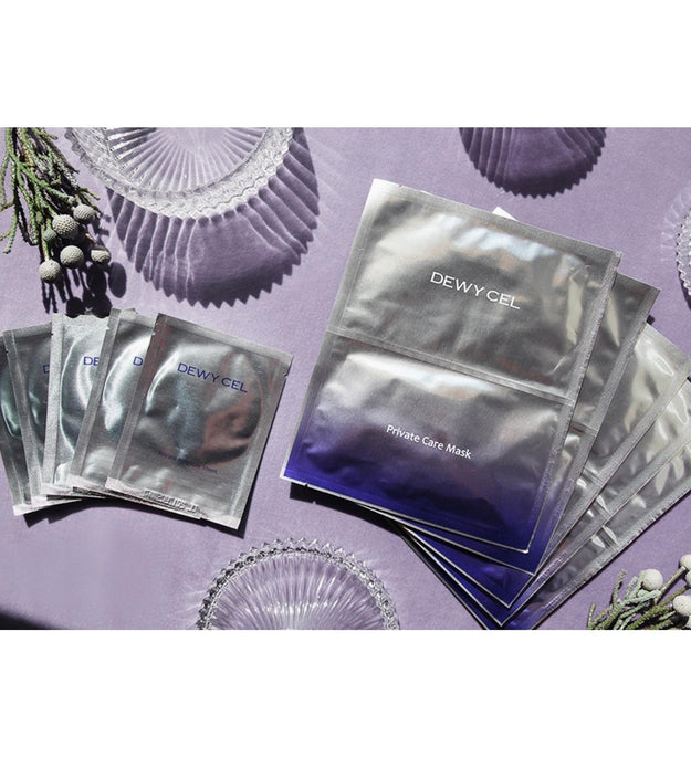 Dewycell Private Care Mask Pack 5pcs + Ampoule Sheet 3p Set