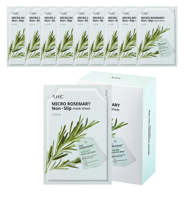 Masque en feuille au micro-romarin AHC 33 ml