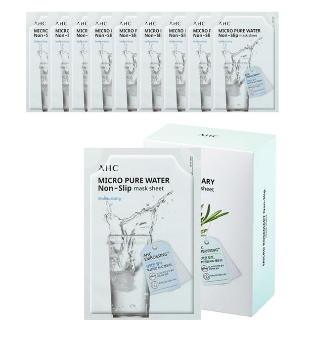 Masque en feuille à l'eau pure AHC Micro 33 ml