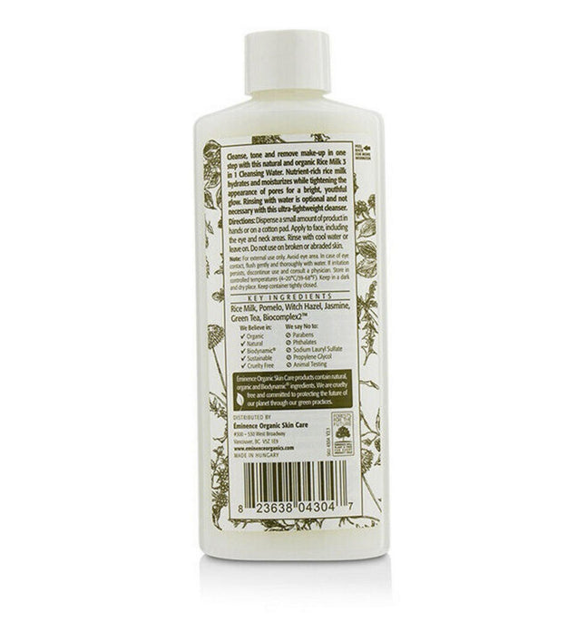 Eminence Rice Milk 3 in 1 Acqua Detergente