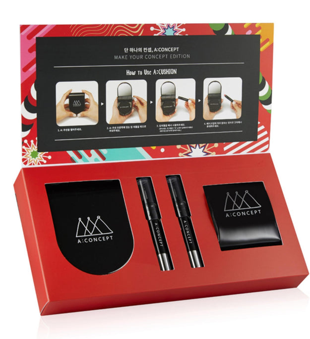 ACONCEPT HAZ TU CONCEPTO MAQUILLAJE ROJO SET N°23 NATURAL BEIGE