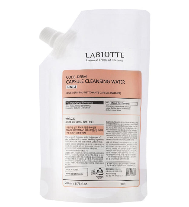 ラビオット コードダーム カプセル クレンジング ウォーター ジェントル つめかえ用
