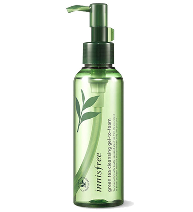 Innisfree Yeşil Çay Temizleme Jeli Köpüğe Dönüştürüldü