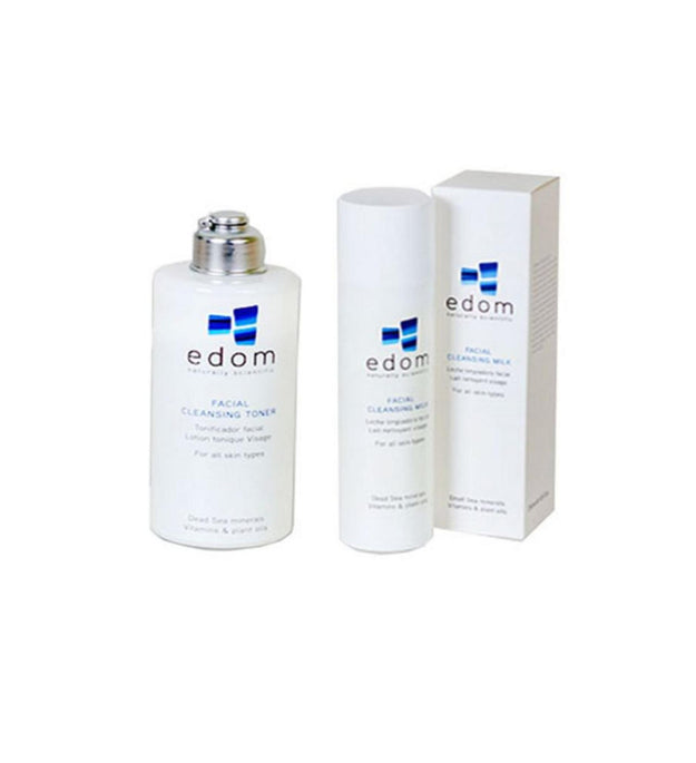 Conjunto de limpeza cosmética com sal do Mar Morto Edom