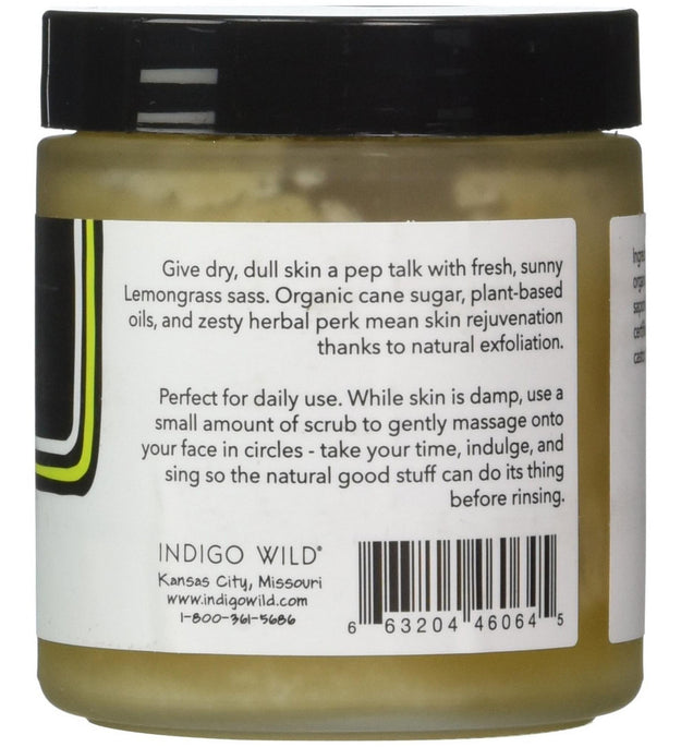 Scrub viso allo zucchero e citronella Indigo Wild Face