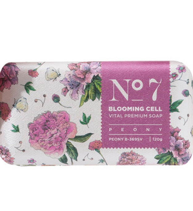 Seolreim Cosmetics Bloomingcell Vital Premium Savon Visage No.7 Pivoine