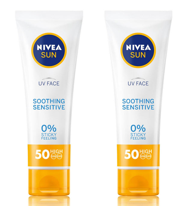 Crème apaisante pour le visage Nivea Sun Sensitive