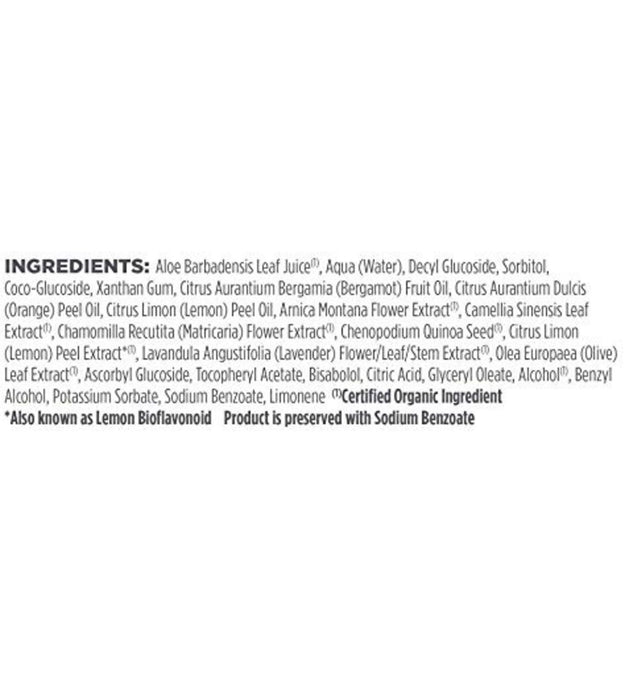 Avalon Organics Gel de limpeza com vitamina C Intense Defense