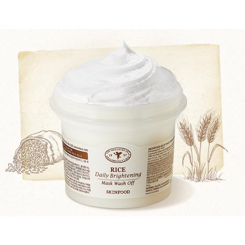 SKINFOOD Rice Günlük Aydınlatıcı Yıkanan Maske Paketi 210g