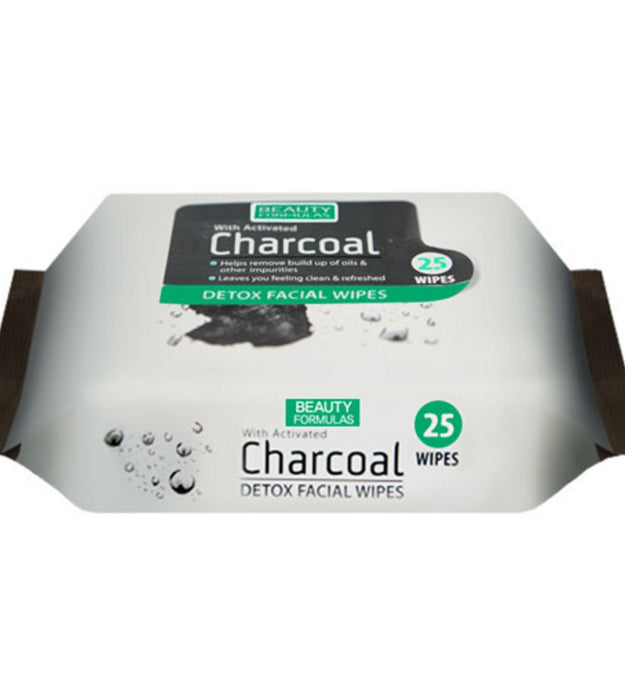 Beauty Formula Угольные Детокс Очищающие Салфетки для Лица
