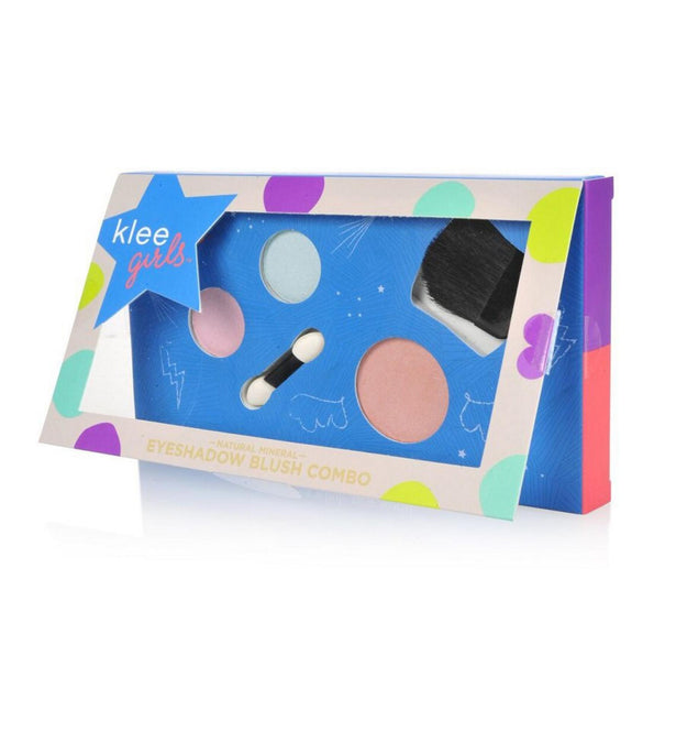 Clee Girls Natürliche Mineral-Lidschatten- und Rouge-Kombination Times Square Flare