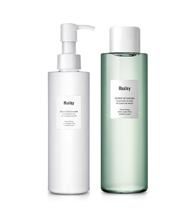 Huxley B Clean B Moist Eau Nettoyante + Mousse Lot de 2