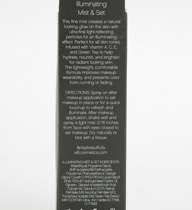 nebbia elfica e illuminante fissativo