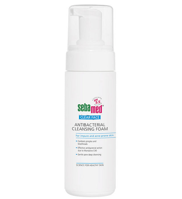Mousse nettoyante visage Sebamed Clear