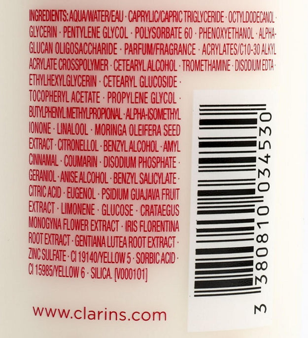 Leite de limpeza Clarins