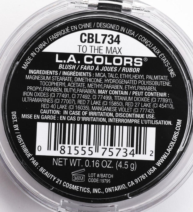أحمر الخدود LA Colors Red Rouge 4.5 جرام
