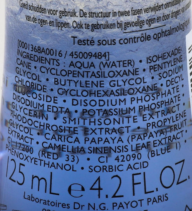Payo Epasset'seal Ducher Instant beruhigender Reiniger für Augen und Lippen