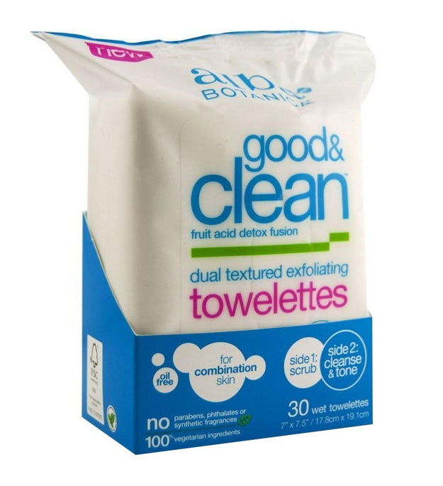 Alba Botanica Good & Clean Doppelseitiges Peeling-Handtuch