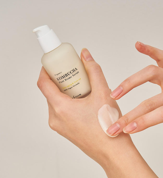 Sérum biome végétal Kombucha biologique à base de plantes