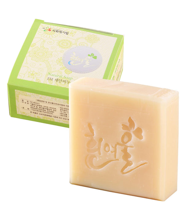 Savon visage aux perles EM de Huinnyeoul