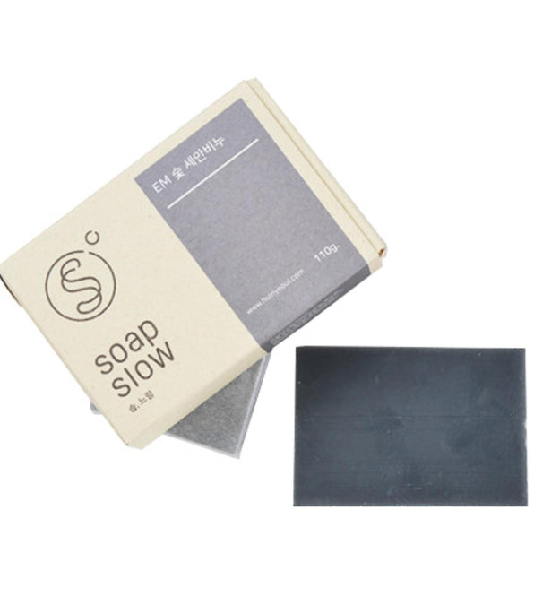 Savon nettoyant visage au charbon de bois Huinnyeoul EM