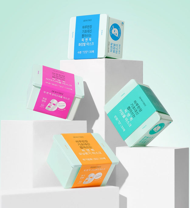 Dewytree Special Pick & Quick Mask Makeup + High Amino Foam 50ml