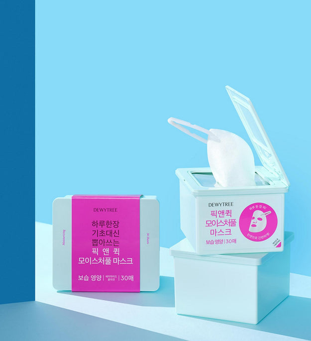 Dewytree Special Pick & Quick Moisture Full Mask + High Amino Foam 50ml