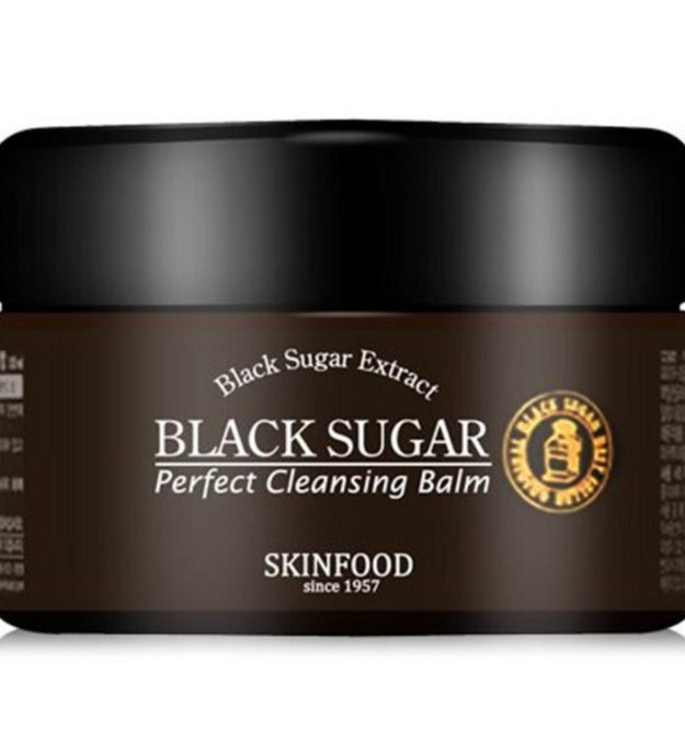 Bálsamo limpiador perfecto con azúcar negra de SKINFOOD