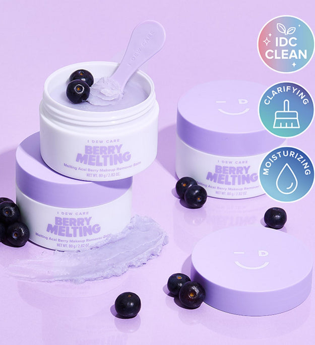 Eyedew Care Berry Melting Makeup Baume dissolvant à la myrtille
