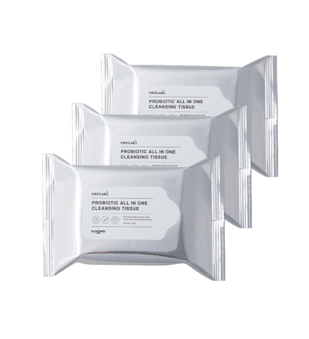 Пробиотические очищающие салфетки First Lab «все в одном»