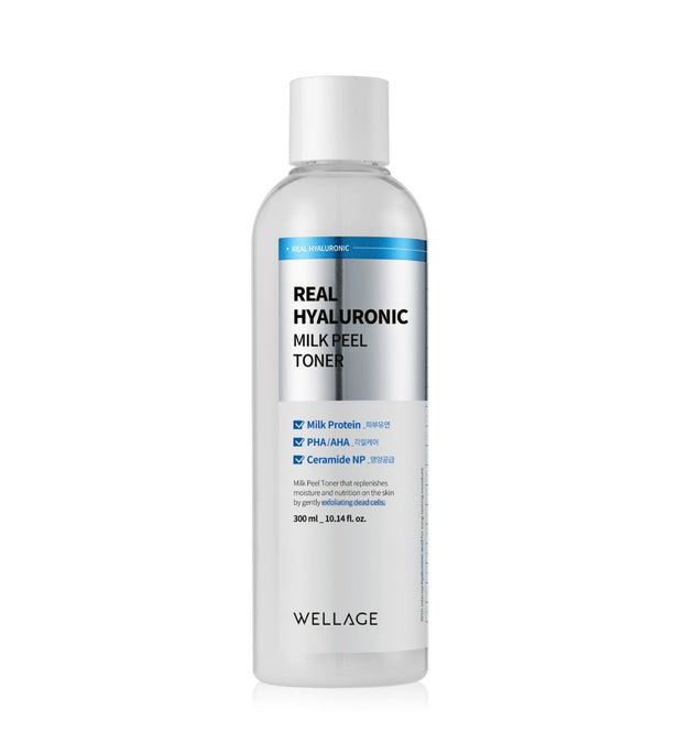 Wellage Real Hyaluronic Milk Peel Toner