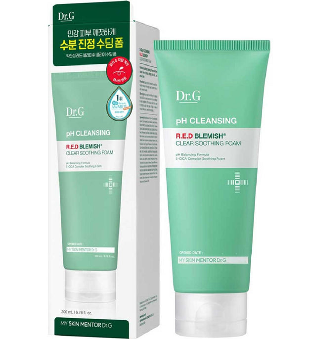 Dr.G Schiuma Lenitiva Chiara per Macchie Rosse Subacidica