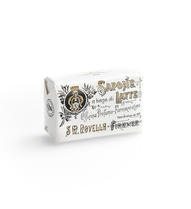 Santa Maria Novella Savon Nettoyant Saponé Latte Rosa