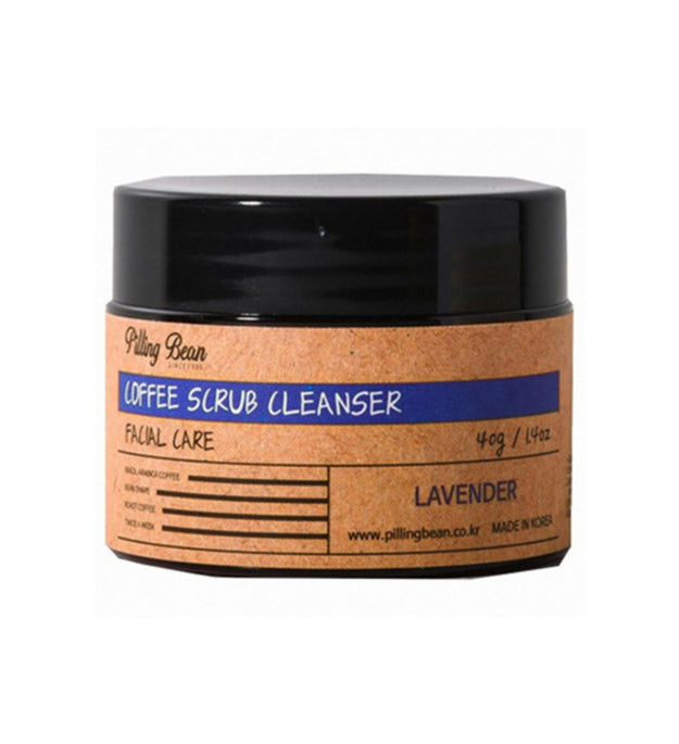 Peeling Bean Facial Coffee Scrub Cleanser Lavendel