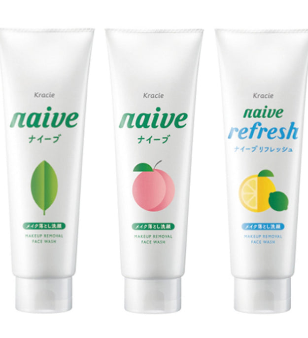 Naive Makeup Limpeza Facial Espuma de Lavagem 3 Conjunto