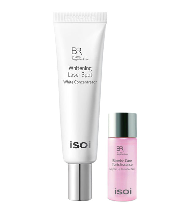 Isoi Bulgarian Rose Whitening Spot 20ml + Blemish Tonic 8ml