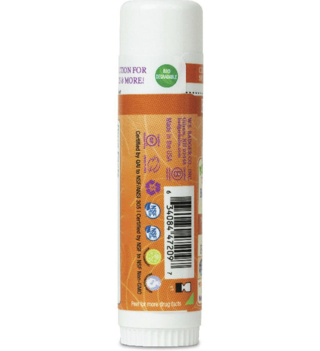 Badger Écran solaire minéral naturel pour le visage, pour enfants, mandarine et vanille SPF 35
