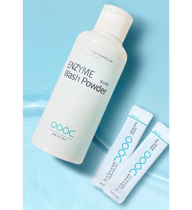 elegante detersivo per il viso enzimatico portatile in polvere acida debole