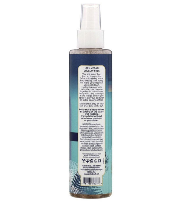 Pacifica Sun + Skin Care After Body Spray Coconut Vanilla