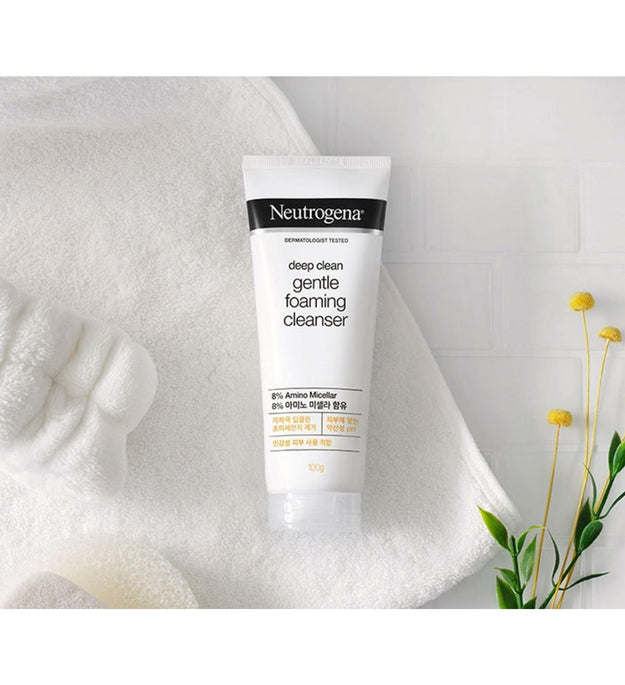 Neutrogena Detergente Schiumogeno Delicato Leggermente Acido Deep Clean