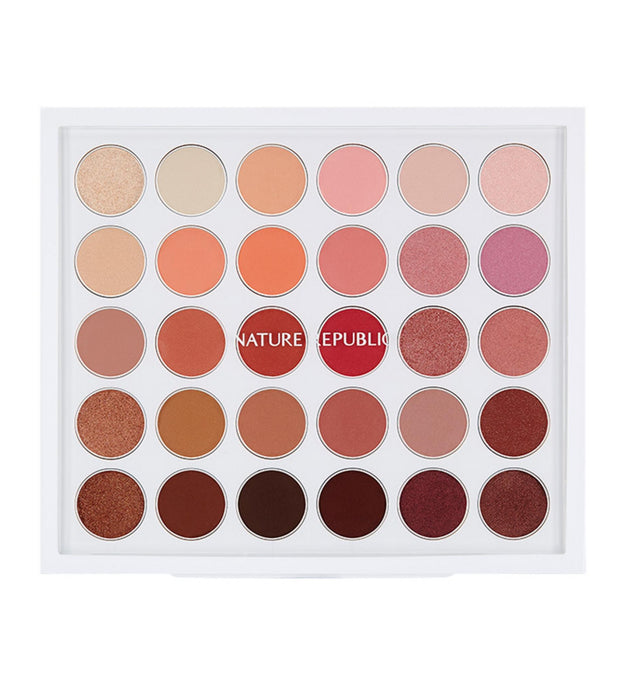 Paleta de sombras NATURE REPUBLIC Pro Touch Color Master Spring Edition