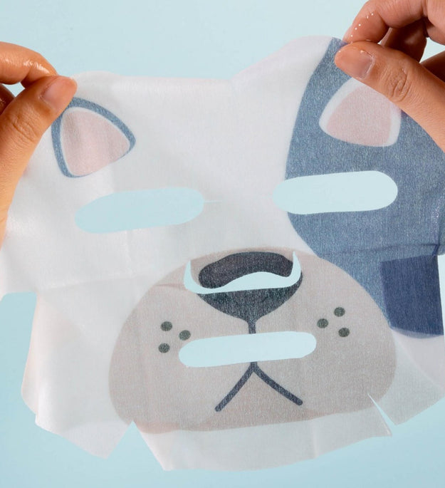 Epielle NUOVO set di maschere con personaggi animali, set da 6