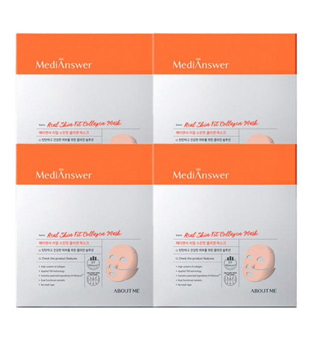 MediAnswer Real Skin Fit Máscara de Colágeno
