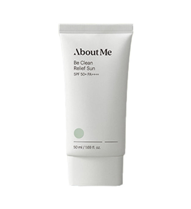 About Me Be Clean Relief Sunblock SPF50+ PA++++