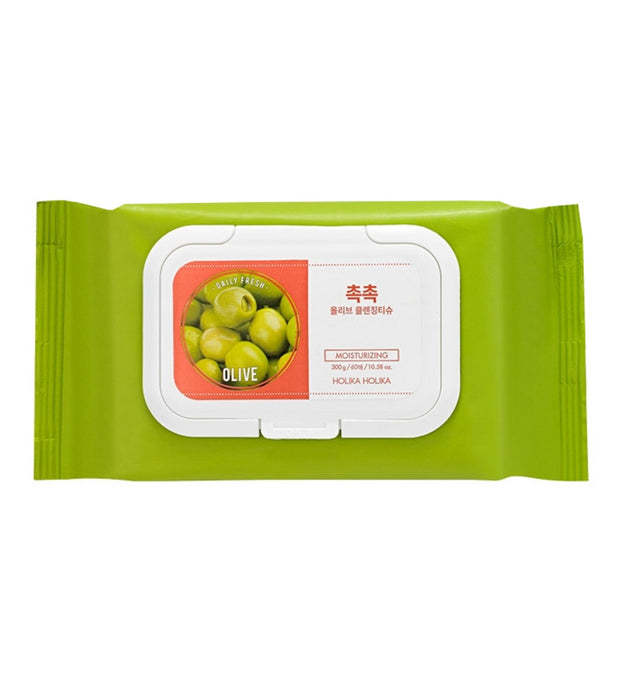 Holika Holika Daily Fresh Moist Olive Reinigungstuch 300 g